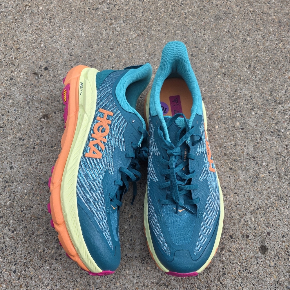 Hoka  One Mafate Speed Trail Sneaker Men Size 10.5D - Picture 2 of 11